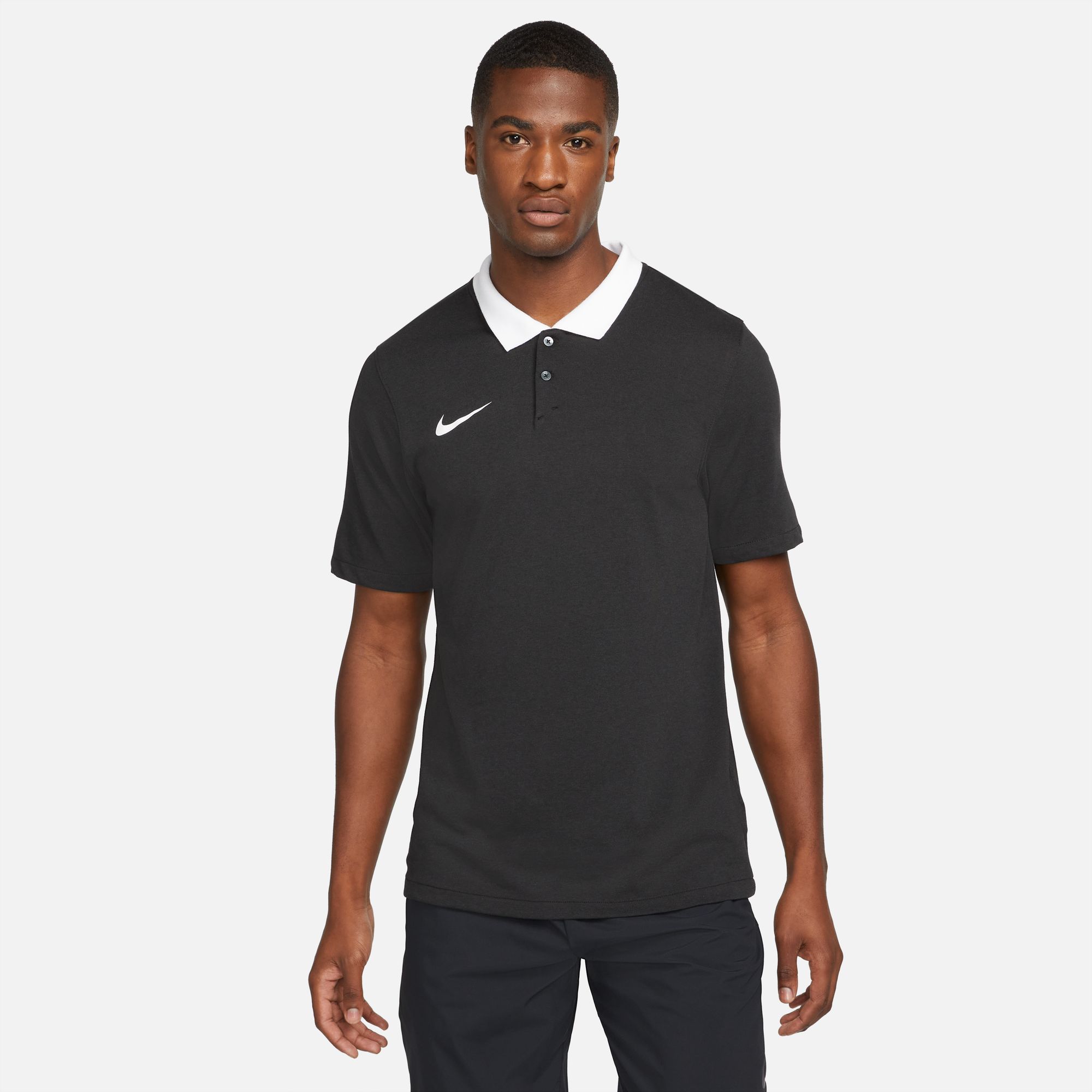 POLO NIKE PARK20 CW6933-010 75% POLYESTER 13% COTTON 12% RAYON