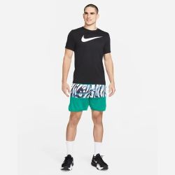 T-SHIRT NIKE PARK20 SWOOSH CW6936 010 75% POLYESTER 13% COTTON 12% RAYON