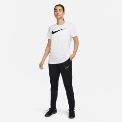T-SHIRT NIKE SWOOSH CW6967-100 75% POLYESTER 13% COTTON 12% RAYON