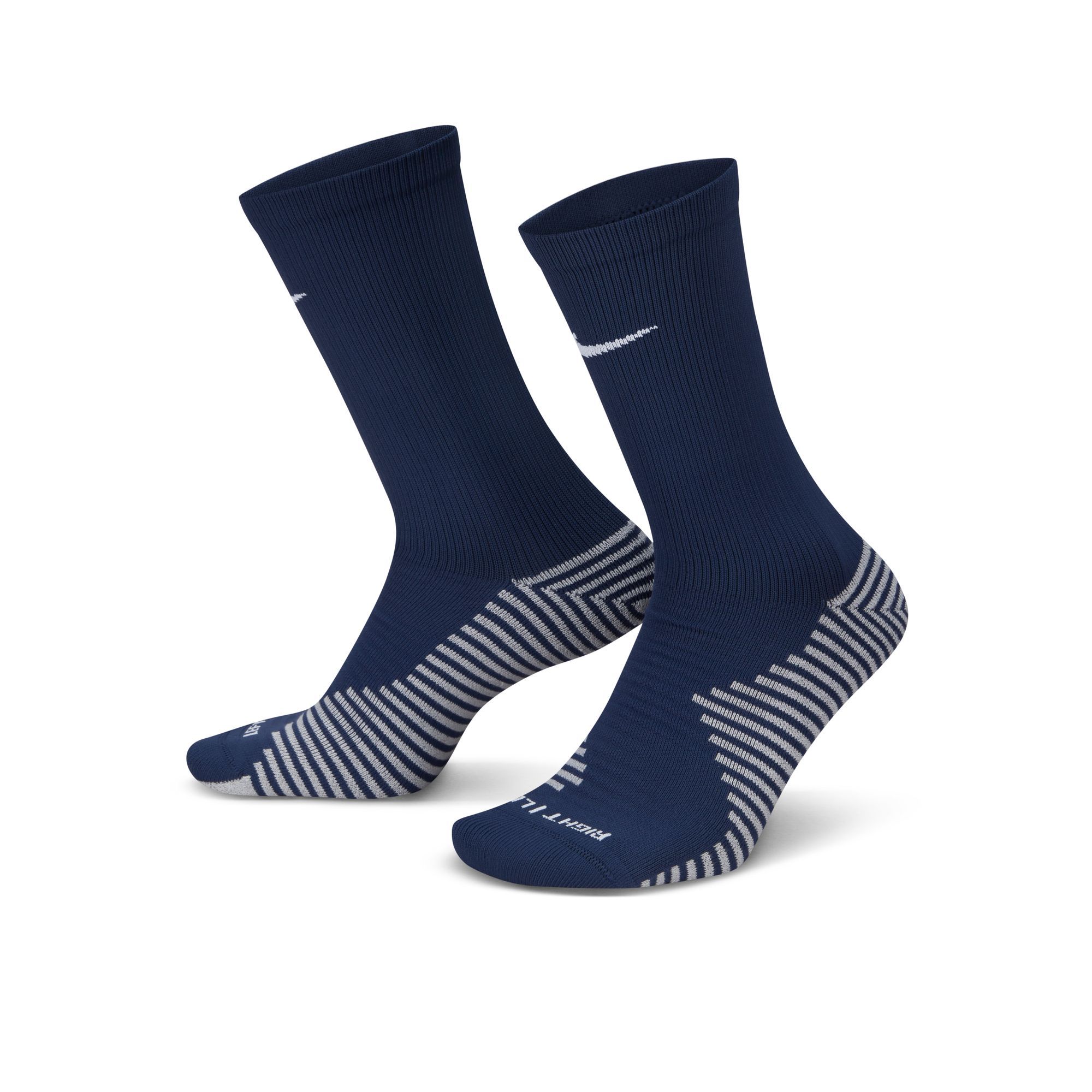 CALZE CALCIO CREW NIKE STRIKE DH6620-410             84% poliestere/10% cotone/6% spandex