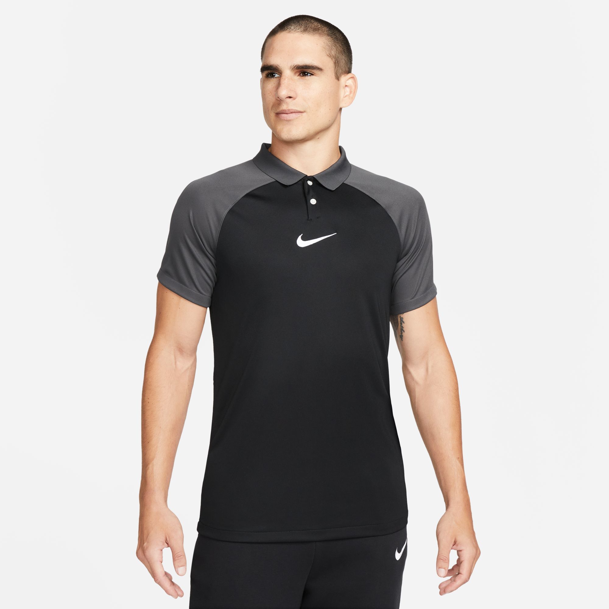 POLO NIKE ACADEMY PRO DH9228-011 100% POLYESTER