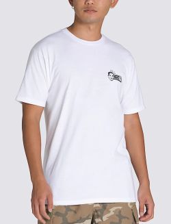 T-Shirt Classic Fit Death Grip SS Bianco VN000M5AWHT1 Vans