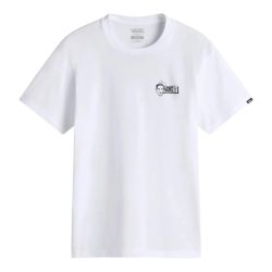 T-Shirt Classic Fit Death Grip SS Bianco VN000M5AWHT1 Vans