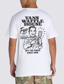 T-Shirt Classic Fit Death Grip SS Bianco VN000M5AWHT1 Vans