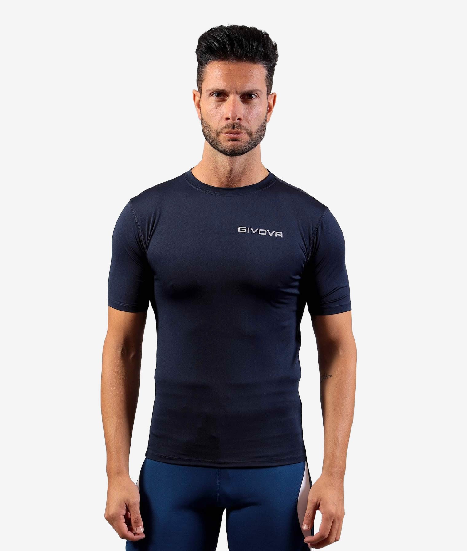T-SHIRT DA ALLENAMENTO CORPUS 2  ELASTICA  GIVOVA MAE011-0004