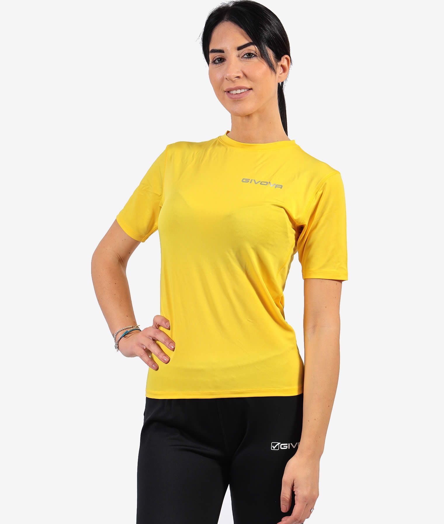 T-SHIRT DA ALLENAMENTO CORPUS 2  ELASTICA  GIVOVA MAE011-0007