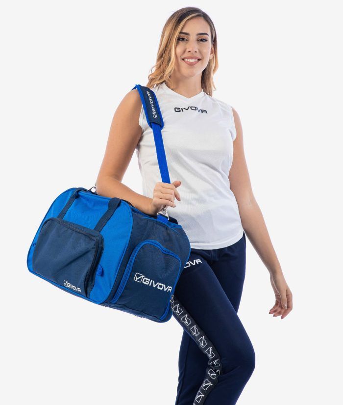 BORSA PALESTRA GIVOVA B022-0204 Altezza: 35cm – Larghezza: 52cm – Profondità: 25cm