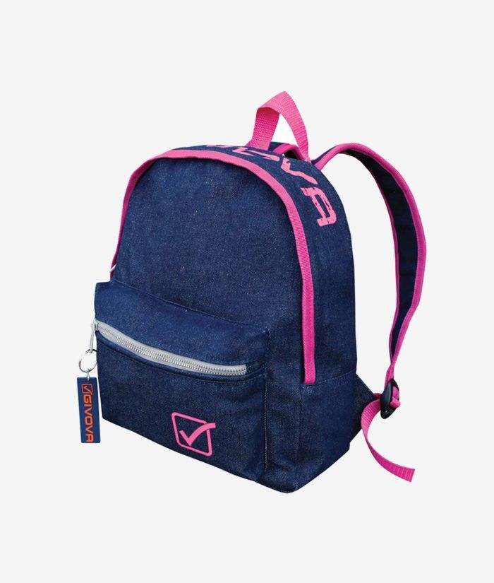 ZAINO UNIVERSITY JEANS GIVOVA B024-4239 Altezza: 31cm – Larghezza: 25cm – Profondità: 11cm