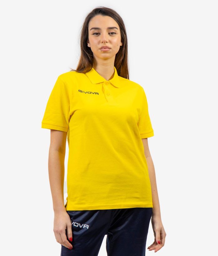 POLO UNISEX COTONE PIQUET SUMMER GIVOVA MA005-0007