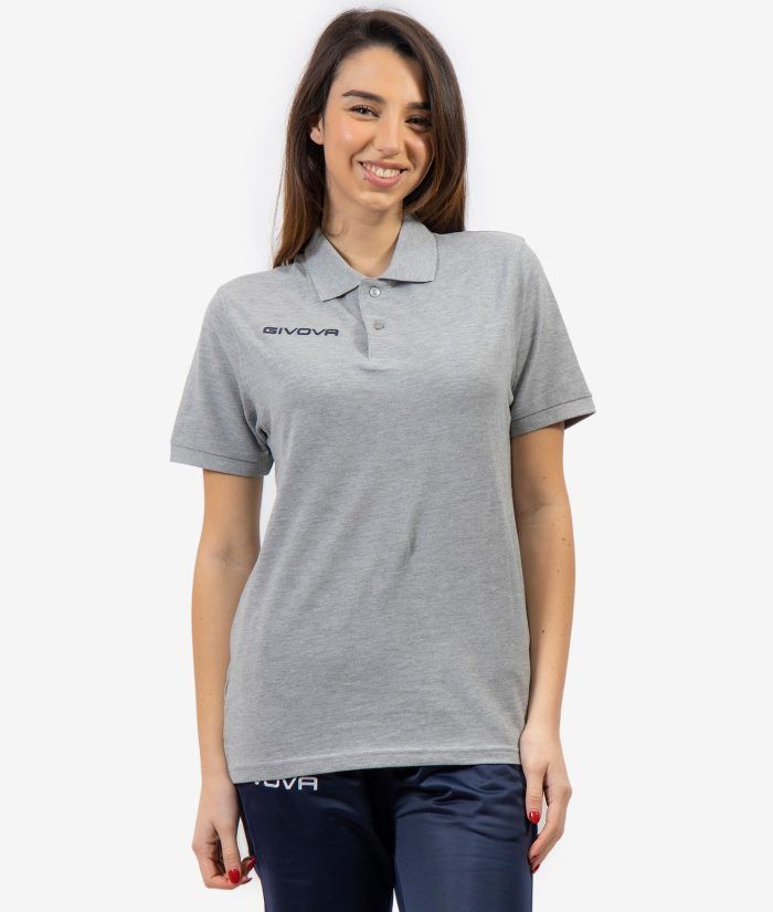 POLO UNISEX COTONE PIQUET SUMMER GIVOVA MA005-0043