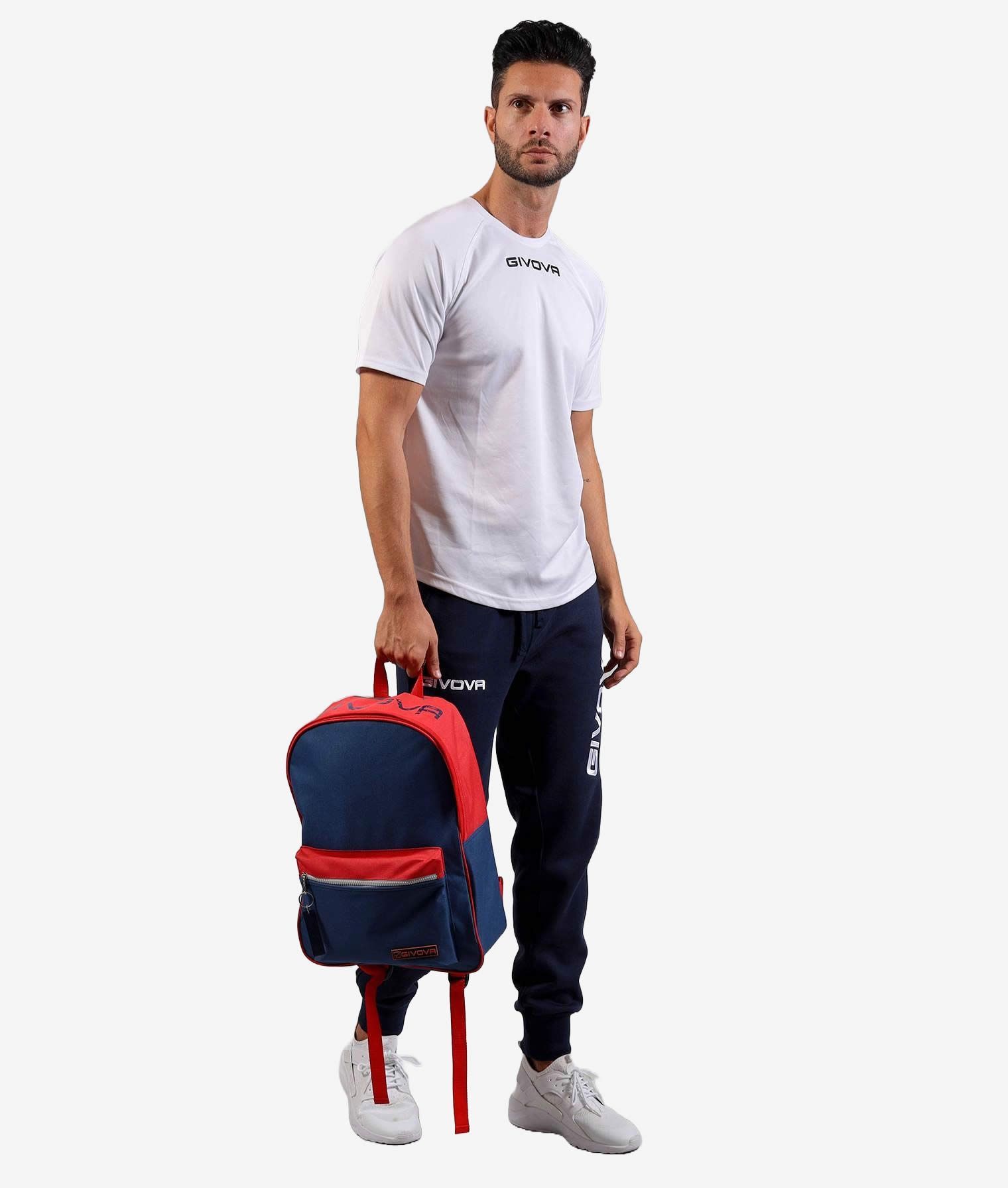 ZAINO MASTER GIVOVA B025-0412 Altezza: 43cm – Larghezza: 31cm – Profondità: 13cm