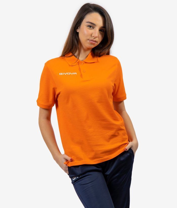 POLO UNISEX COTONE PIQUET SUMMER GIVOVA MA005-0001