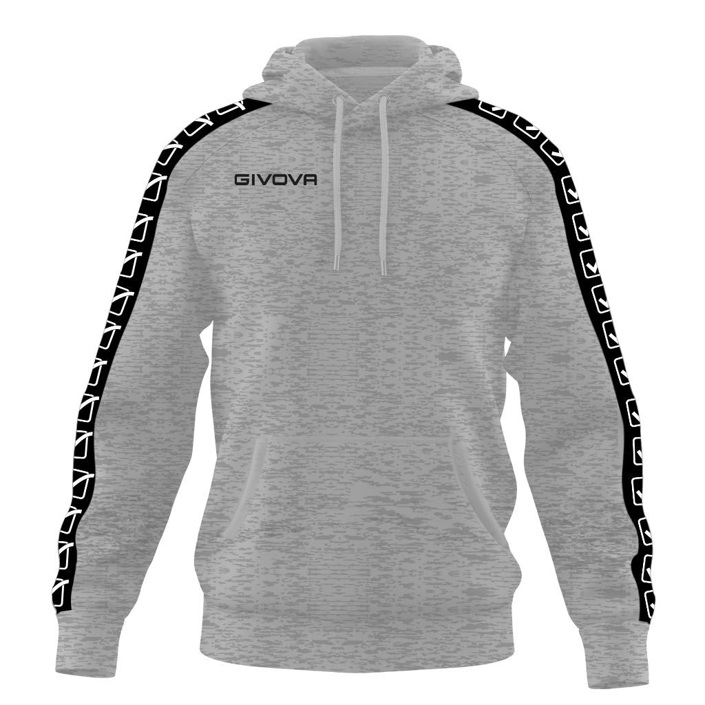 FELPA CON CAPPUCCIO TERRY BAND GIVOVA BA014-0009