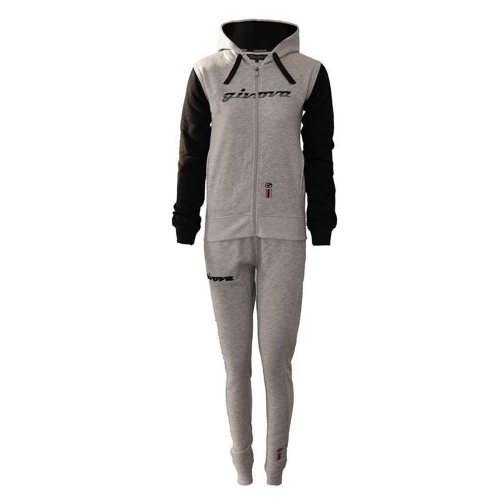 TUTA DONNA 103 CON CAPP. in FELPA GIVOVA LFD04-2710