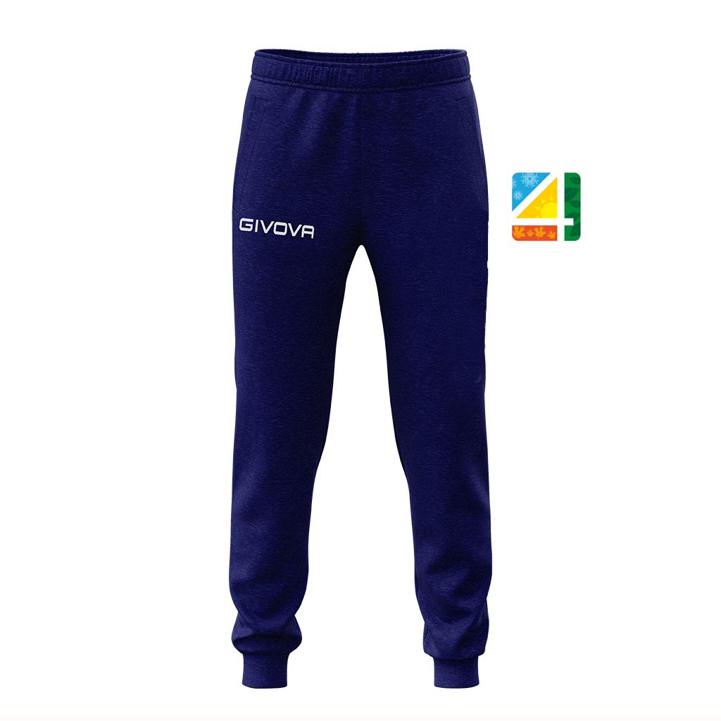 PANTA COTONE KING LOGO SMALL GIVOVA P017-0004