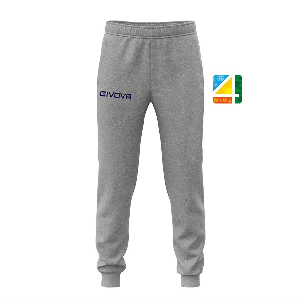 PANTA COTONE KING LOGO SMALL GIVOVA P017-0009