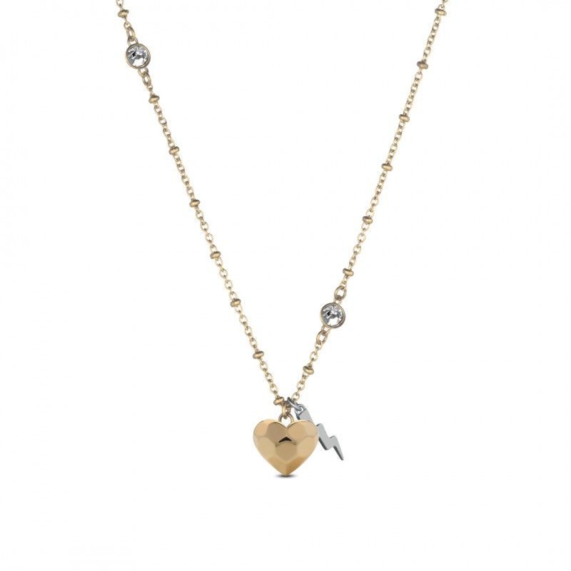 COLLANA OPSOBJECTS ROCKMANTIC HEART IPG DONNA OPSCL-614