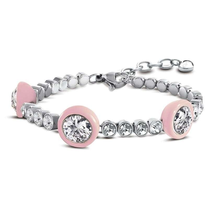 BRACCIALE WONDER 3 STONES PINK OPSBR-661