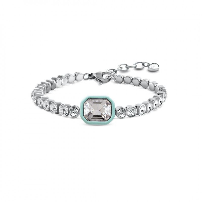 BRACCIALE WONDER SINGLE STONE LIGHT BLUE OPSBR-670