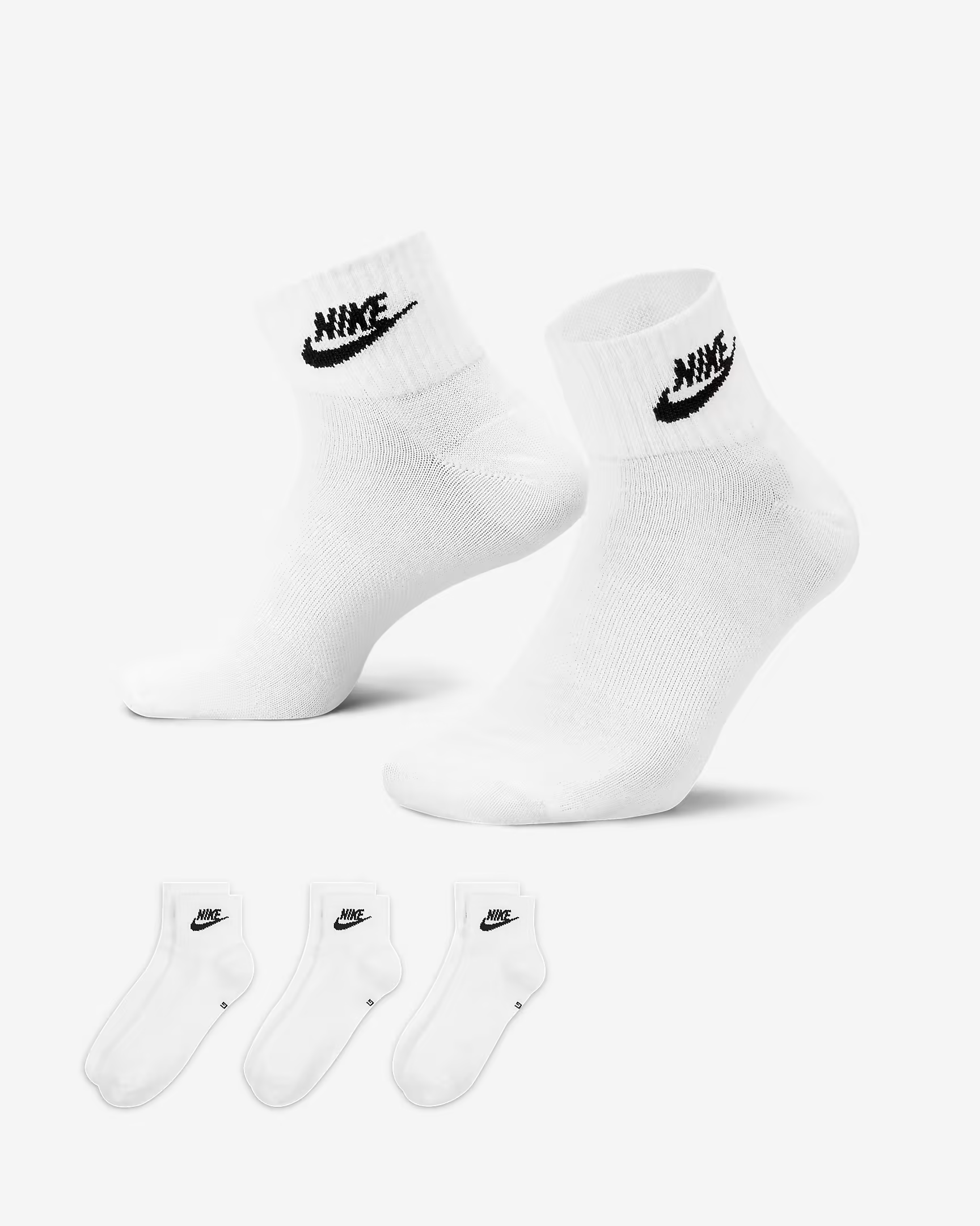 Calze Nike Everyday Essential DX5074-101 Calze alla caviglia (3 paia)