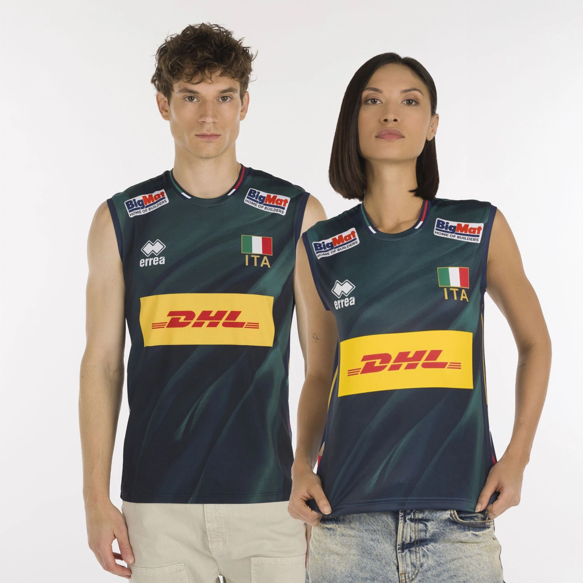 T-SHIRT Gara Unisex Shop FIPAV  SMVJ6S0616100FIV Tessuto Mundial, 100% poliestere – 145 g/mq
