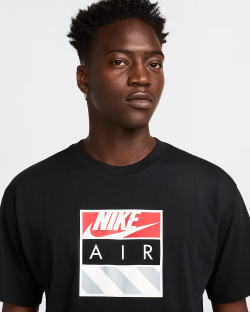 T-Shirt Nike Sportswear Max90 HJ0578-010 100% cotone