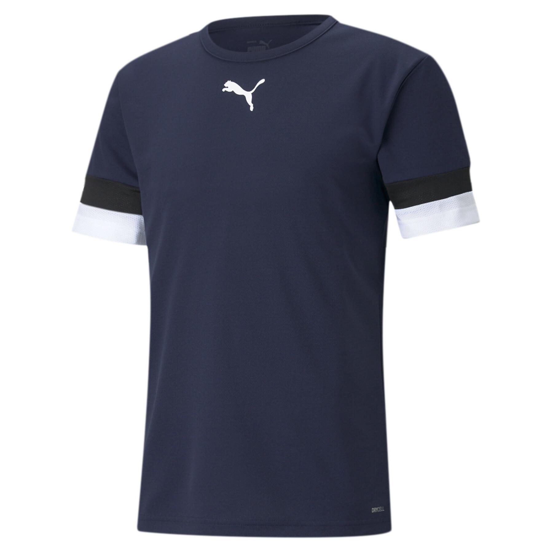 T-shirt da calcio Puma TeamRISE 704932-06 100% Poliestere