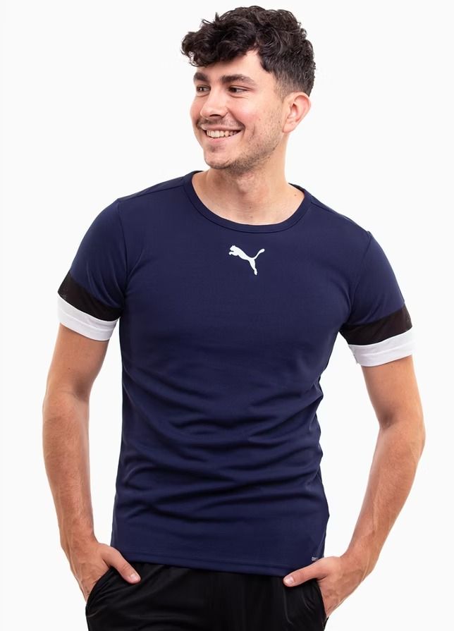 T-shirt da calcio Puma TeamRISE 704932-06 100% Poliestere
