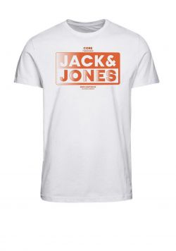 T-SHIRT Logo Crew Neck  12219832-WHITE                             COTONE