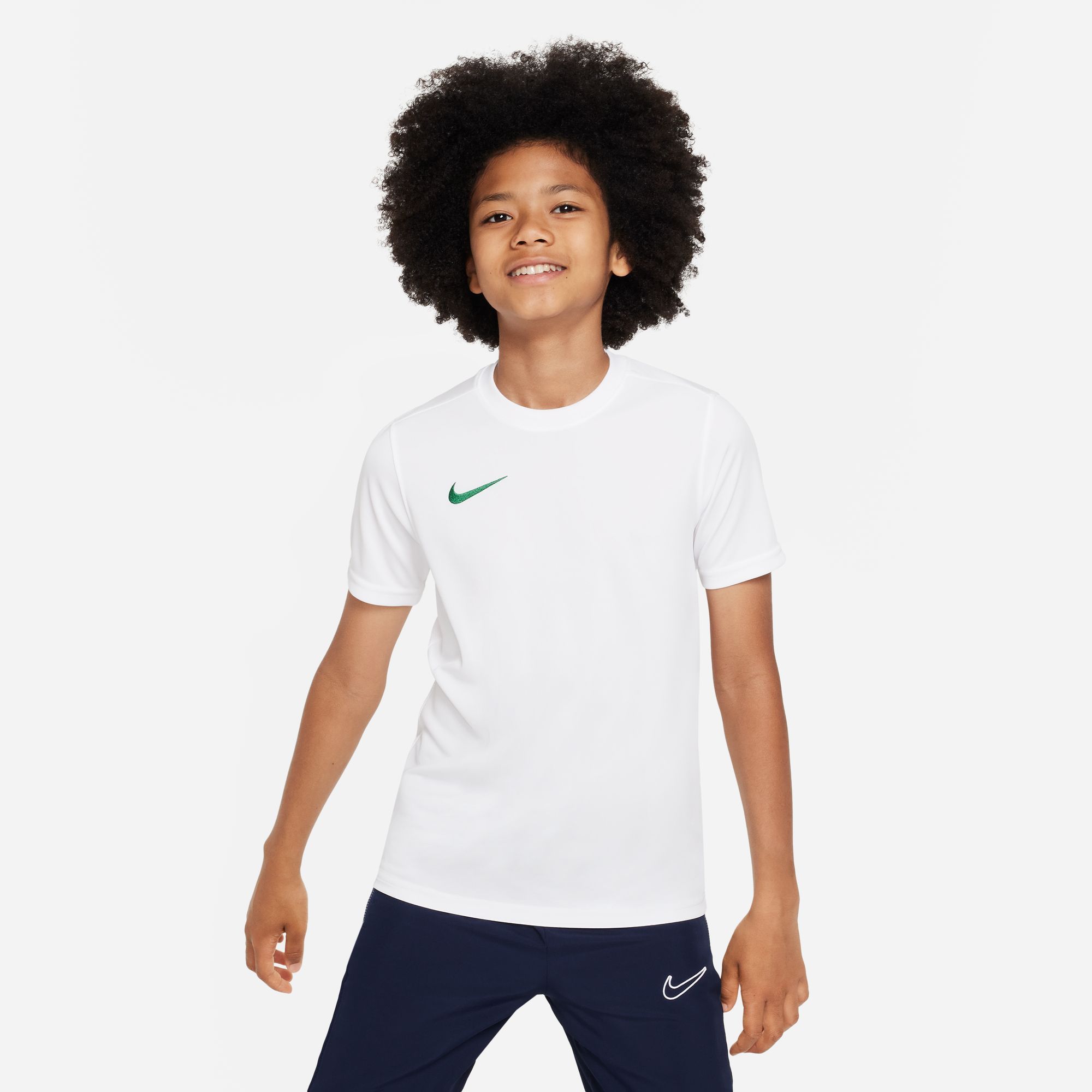T-SHIRT NIKE DRY PARK VII JR BV6741-101                                           100% POLYESTER
