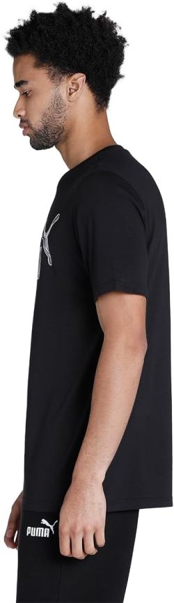 T-SHIRT Puma Graphics 674473-01 100% COTONE