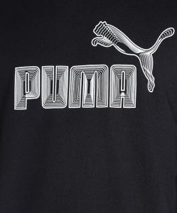 T-SHIRT Puma Graphics 674473-01 100% COTONE