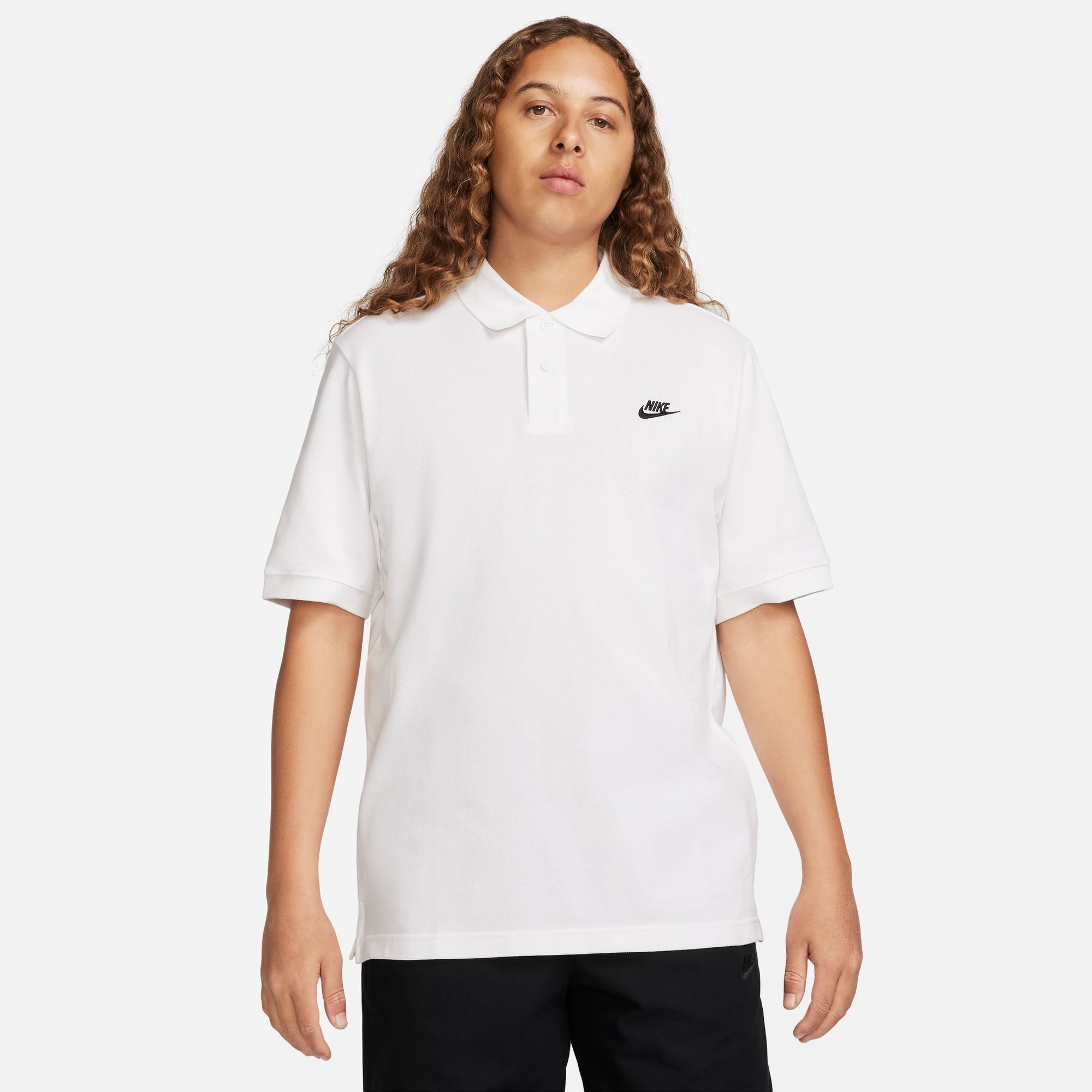 POLO NIKE CLUB SS FN3894-100 COTONE