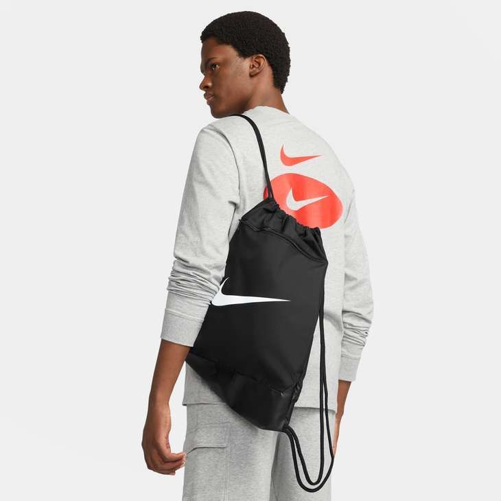 ZAINO A SACCA NIKE BRASILIA DM3978-010       Sacca da training per la palestra (18 l)