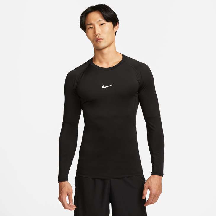 MAGLIA TECNICA NIKE PRO DRI-FIT FB7919-010 90% POLYESTER 10% ELASTANE