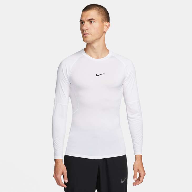 MAGLIA TECNICA NIKE PRO DRI-FIT FB7919-100 90% POLYESTER 10% ELASTANE