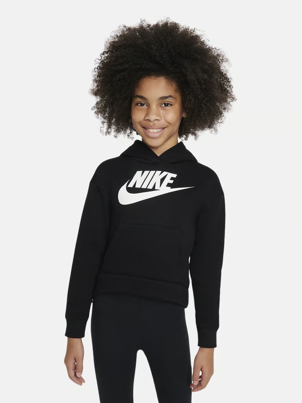 FELPA CON CAPPUCCIO NIKE CLUB 36I253-023
