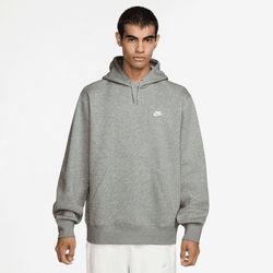 FELPA CON CAPPUCCIO FLEECE NIKE CLUB FN3859-063 80% cotone/20% poliestere