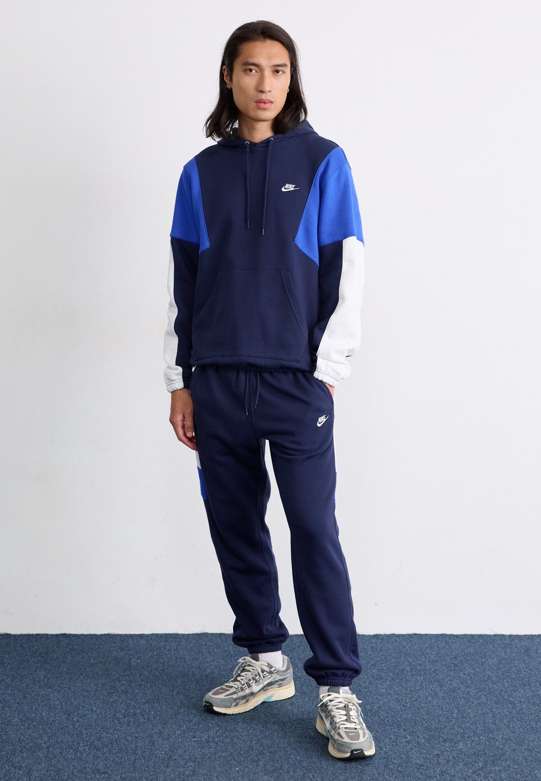 TUTA COMPLETA FLEECE NIKE CLUB HV1165-451 80% cotone, 20% poliestere