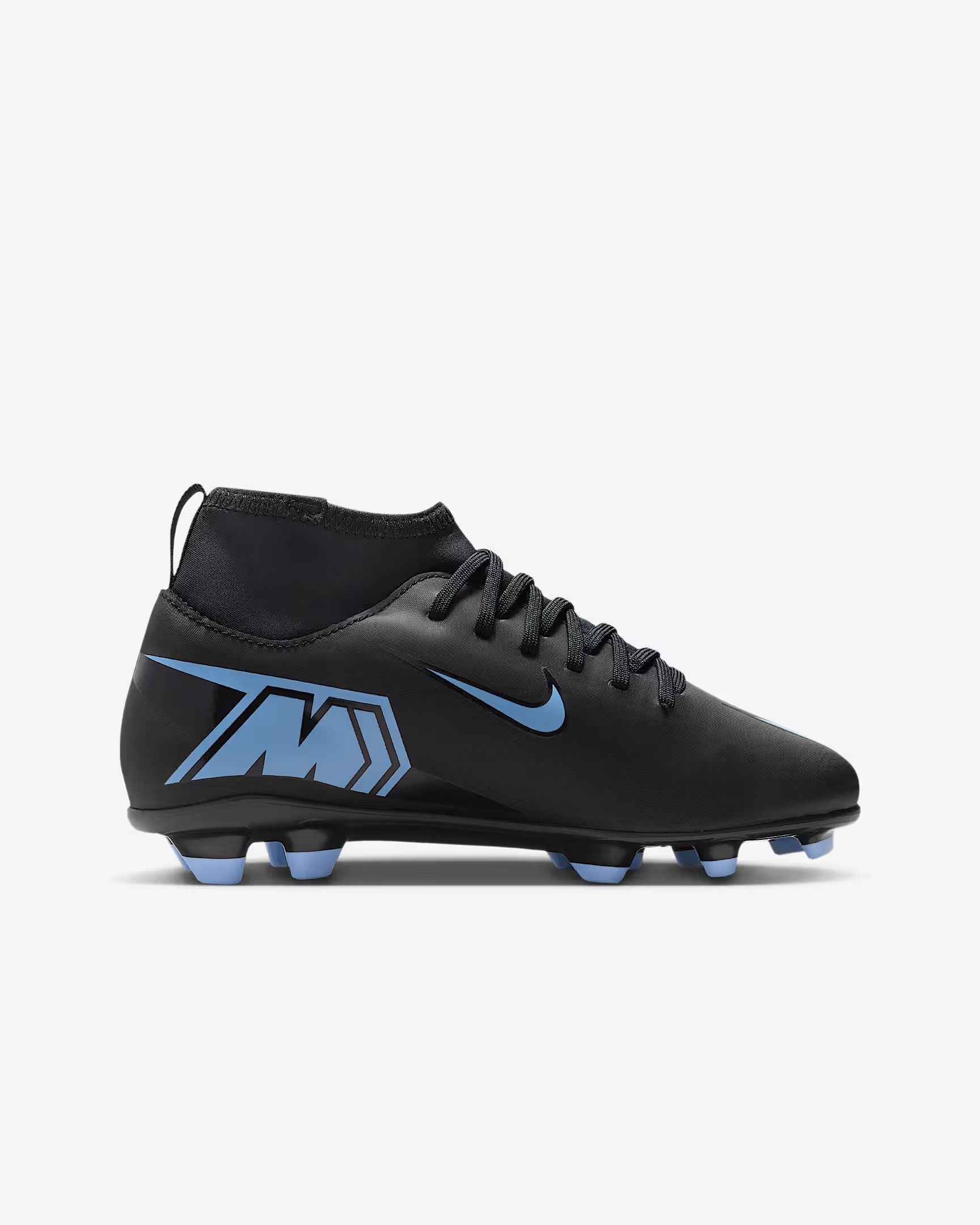 Nike Jr. Mercurial Superfly 10 Club MG FQ8318-001 Scarpa da calcio a taglio alto MG – Bambino/a e ragazzo/a