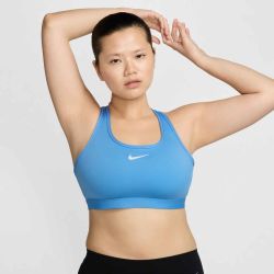 Nike Swoosh Medium Support DX6821-412       Bra imbottito - Donna -  72% POLYESTER 28% ELASTANE