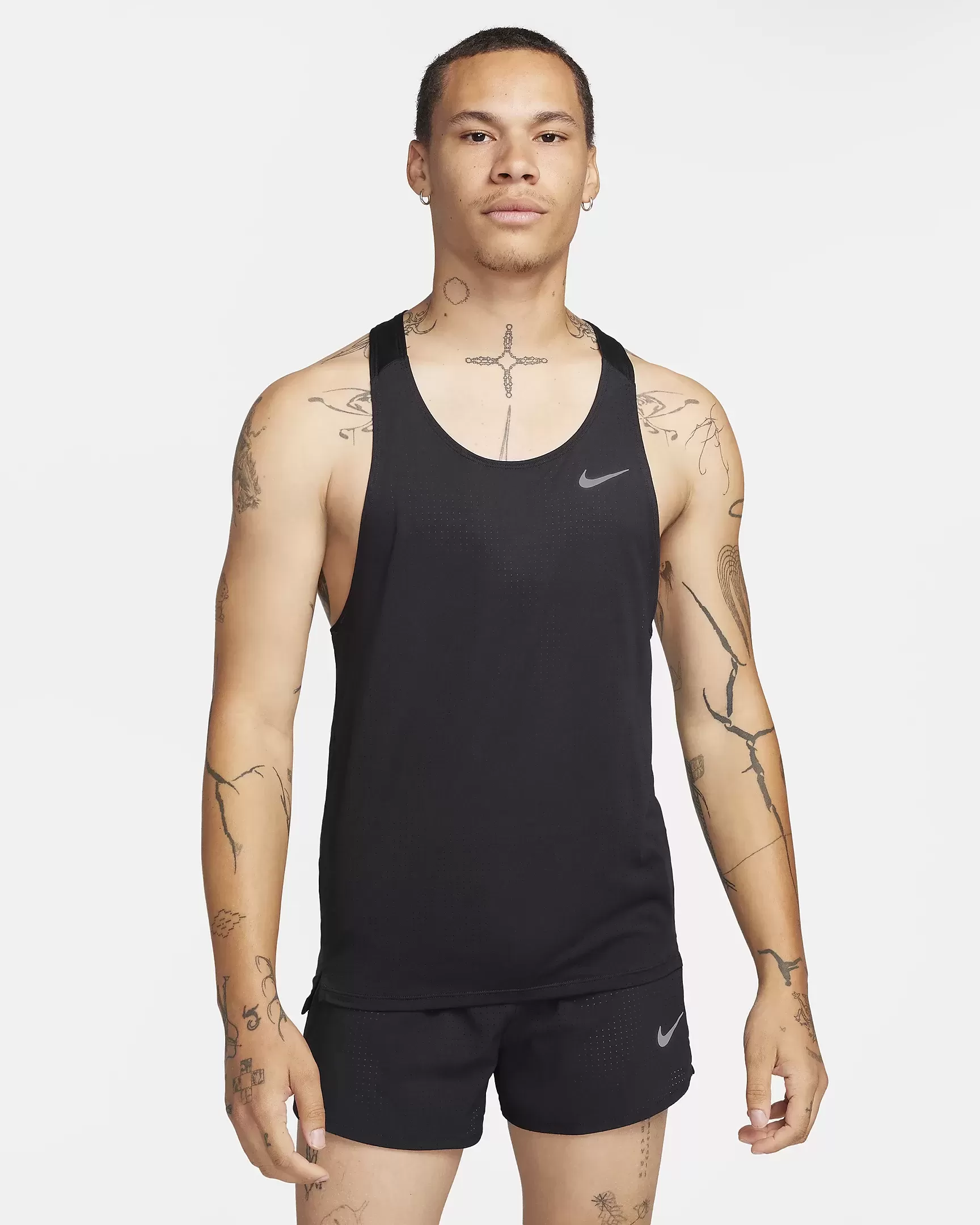 Canottiera da running Dri-FIT  NIKE  NT0300-010 100% polyester