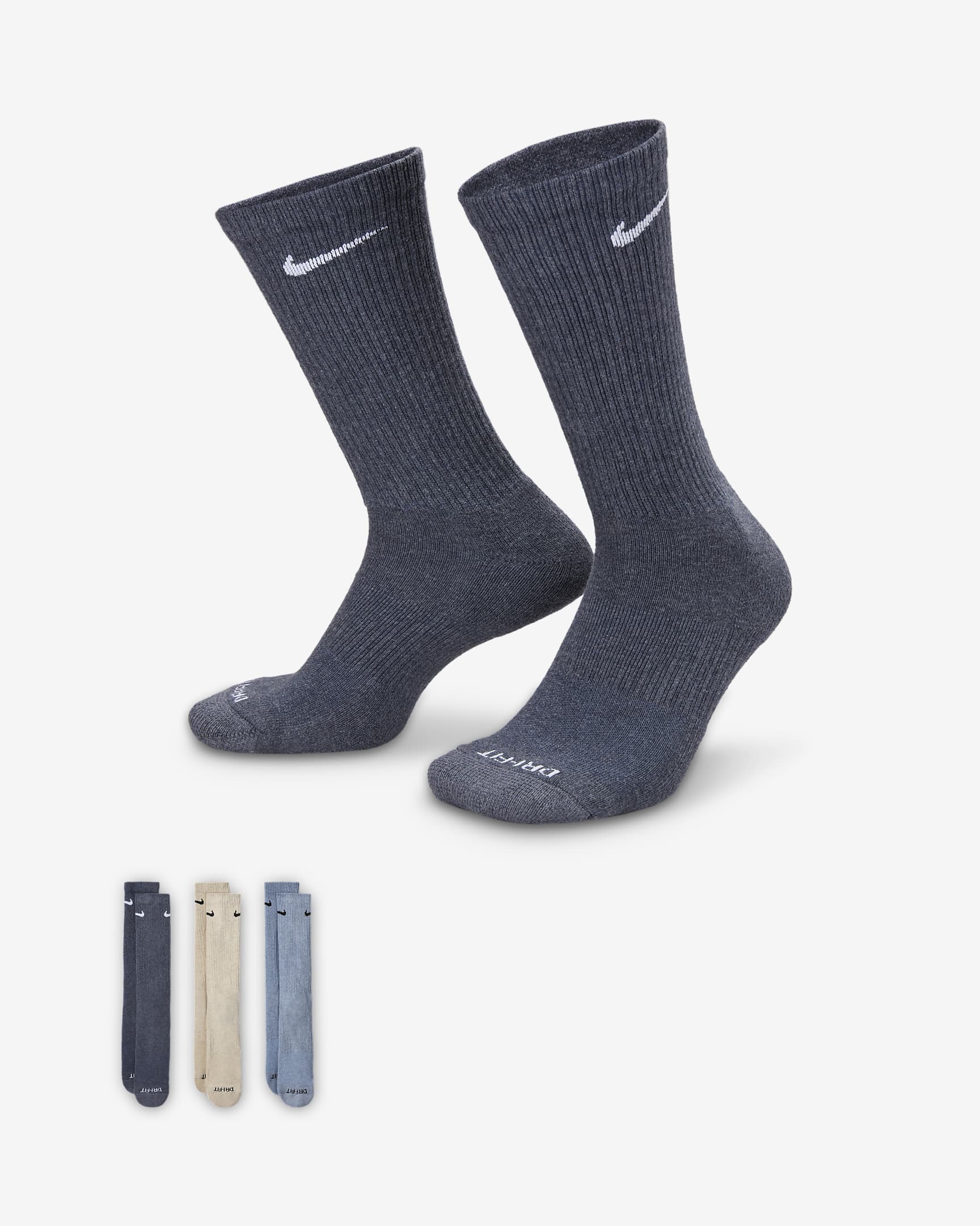 CALZINI Nike Everyday Plus Cushioned  ( 3 PAIA ) SX6888-901