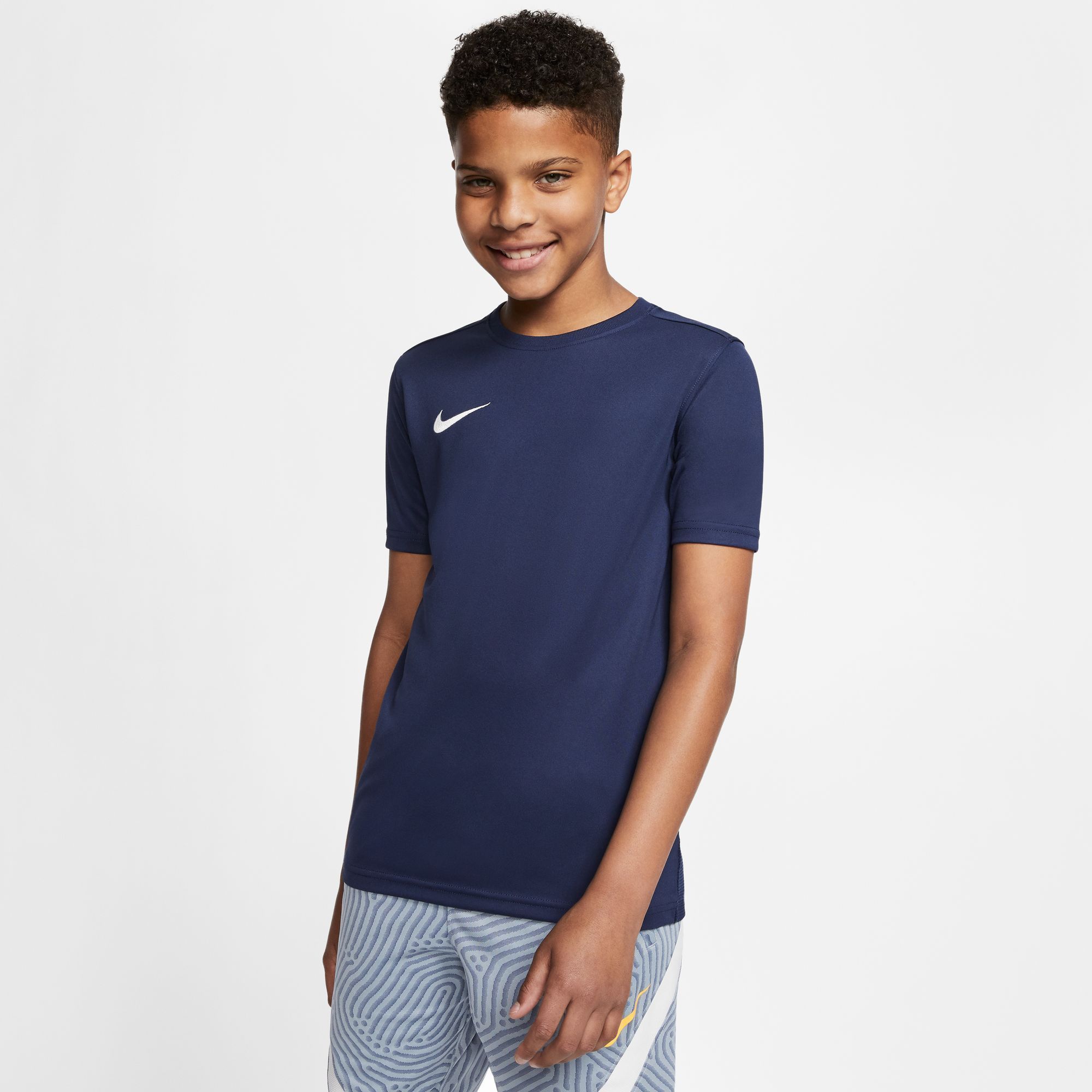 T-SHIRT NIKE DRY PARK VII JR BV6741-410 100% POLYESTER