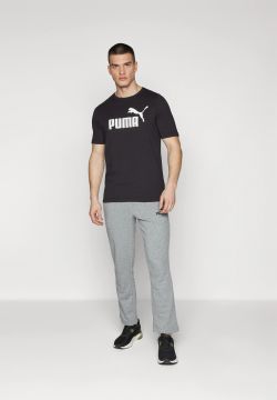 T-SHIRT PUMA ESS LOGO TEE 586666-01 100% cotone