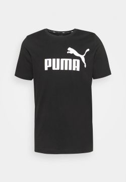 T-SHIRT PUMA ESS LOGO TEE 586666-01 100% cotone